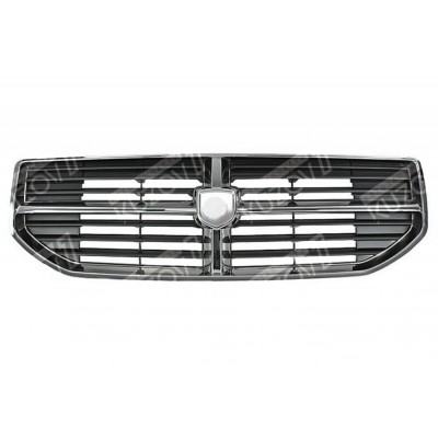 Решетка радиатора (с Хром Ободком) TYG для DODGE CALIBER 2006-2013 - фото