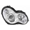Передняя фара (правая) Линзованная, Xenon, DEPO для Mercedes C (W203) 2004-2007 - фото 1