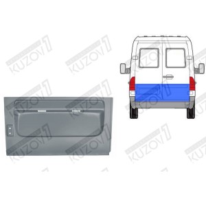 ДВЕРЬ ЗАДНЯЯ (ЛЕВАЯ) НИЖНЯЯ НАРУЖНАЯ ЧАСТЬ, 50 СМ, ОРИГИНАЛ, 1.0 ММ, ДАНИЯ - фото