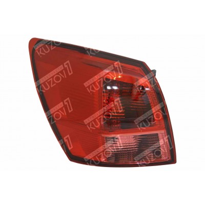 Задний фонарь (левый) наружный, DEPO для Nissan QASHQAI 2007-2010 - фото